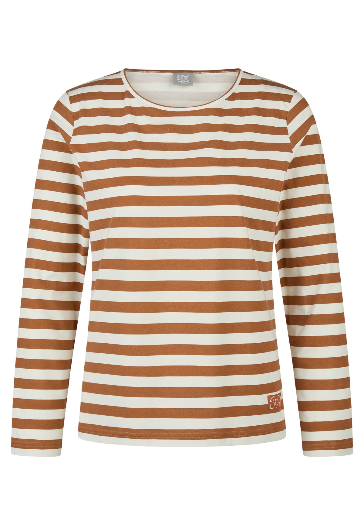 Rabe 57-121350 Striped Top Brown