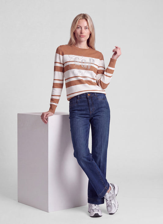 Rabe 57-121620 Pullover Cognac