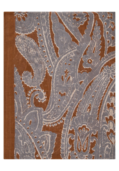 Rabe 57-121941 Scarf Brown Print