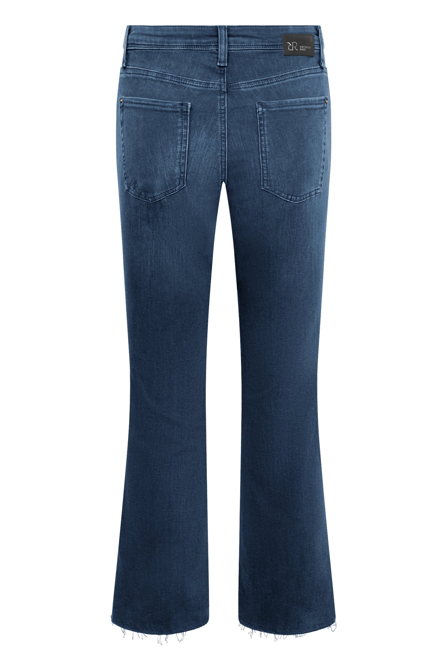 Raffaello Rossi Vic 6/8 Cropped Ring Stretch Jeans Dark Blue