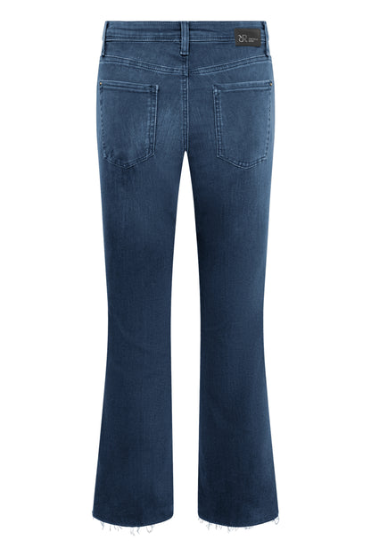 Raffaello Rossi Vic 6/8 Cropped Ring Stretch Jeans Dark Blue