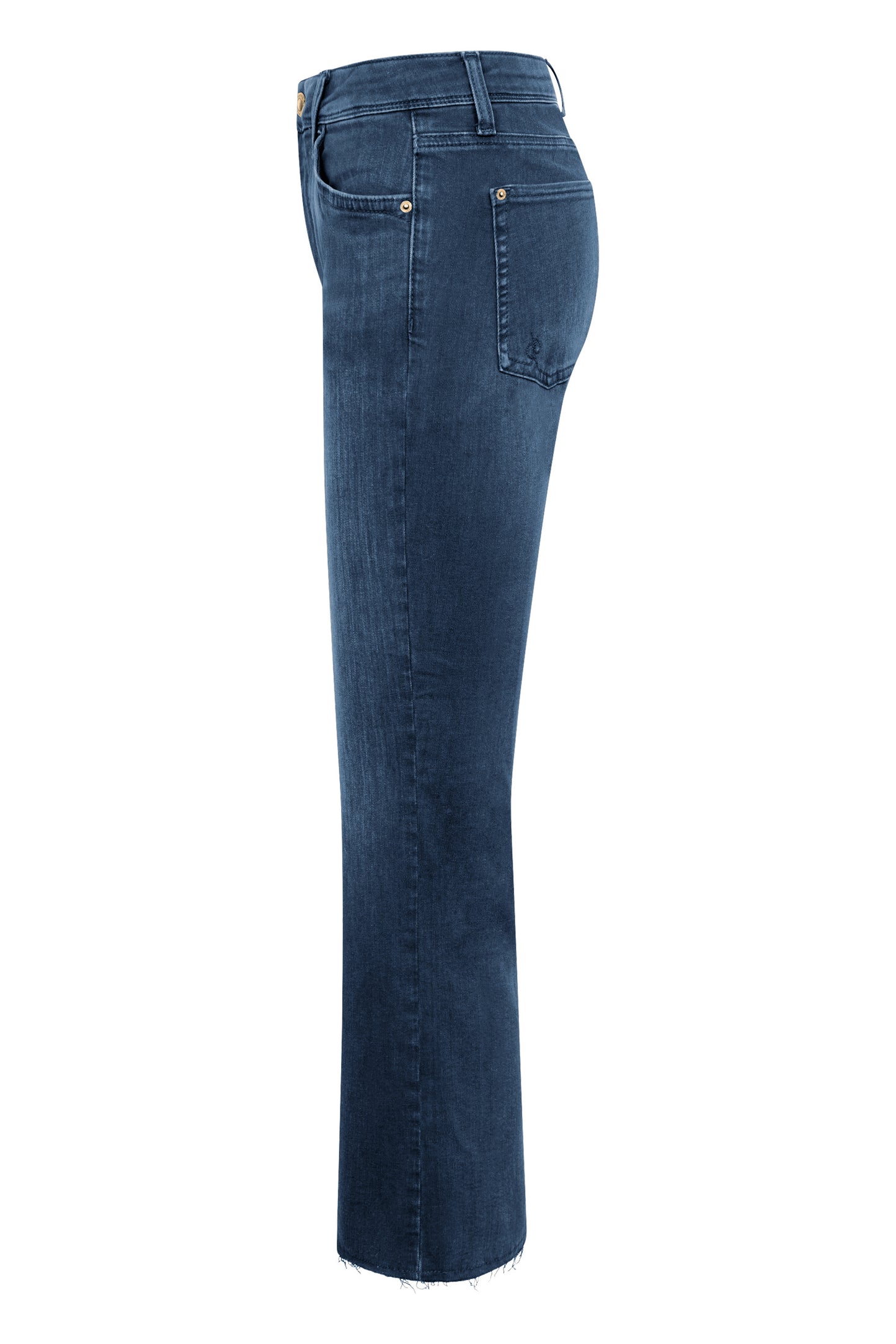 Raffaello Rossi Vic 6/8 Cropped Ring Stretch Jeans Dark Blue