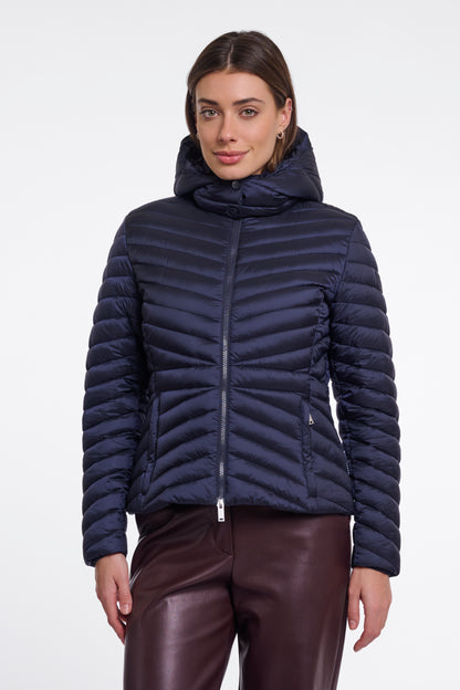 Rino & Pelle Uvi Padded Fitted Jacket Dark Navy