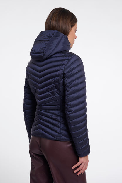 Rino & Pelle Uvi Padded Fitted Jacket Dark Navy