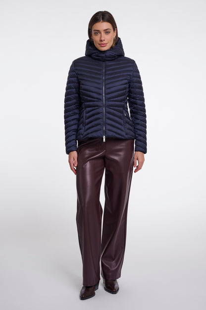 Rino & Pelle Uvi Padded Fitted Jacket Dark Navy