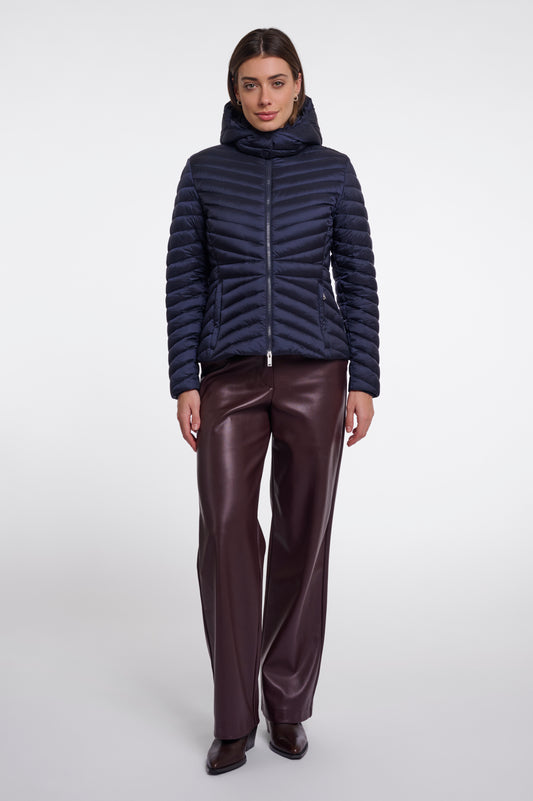 Rino & Pelle Uvi Padded Fitted Jacket Dark Navy