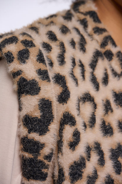 Rino & Pelle Elona Waistcoat-Light Leopard