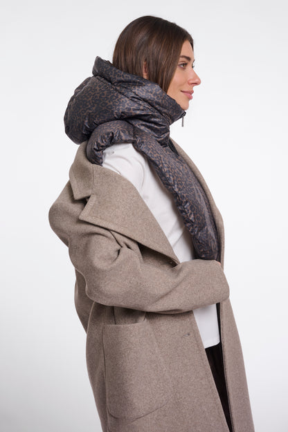 Rino & Pelle Tabita Padded Bib Small Leopard