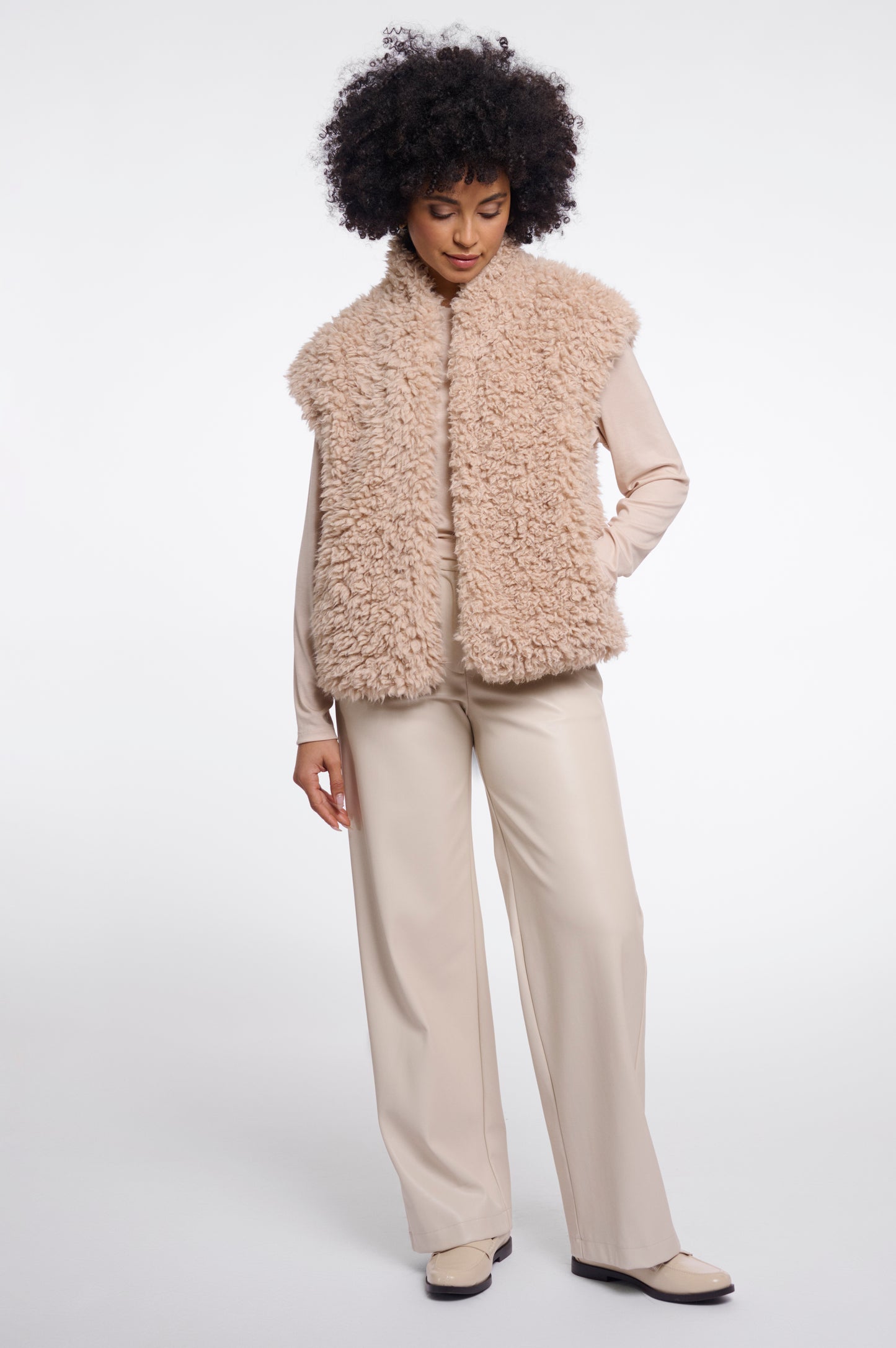 Rino & Pelle Freya Waistcoat-Oat