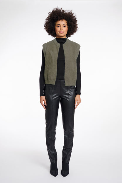 Rino & Pelle Elona Waistcoat-Green Ash