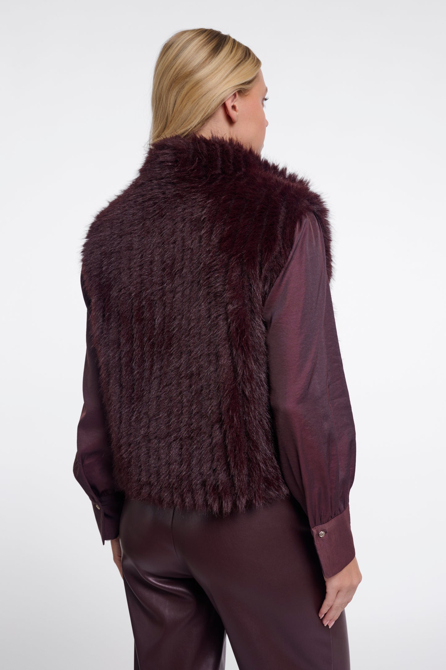 Rino & Pelle Dava Gilet-Chocolate Bean