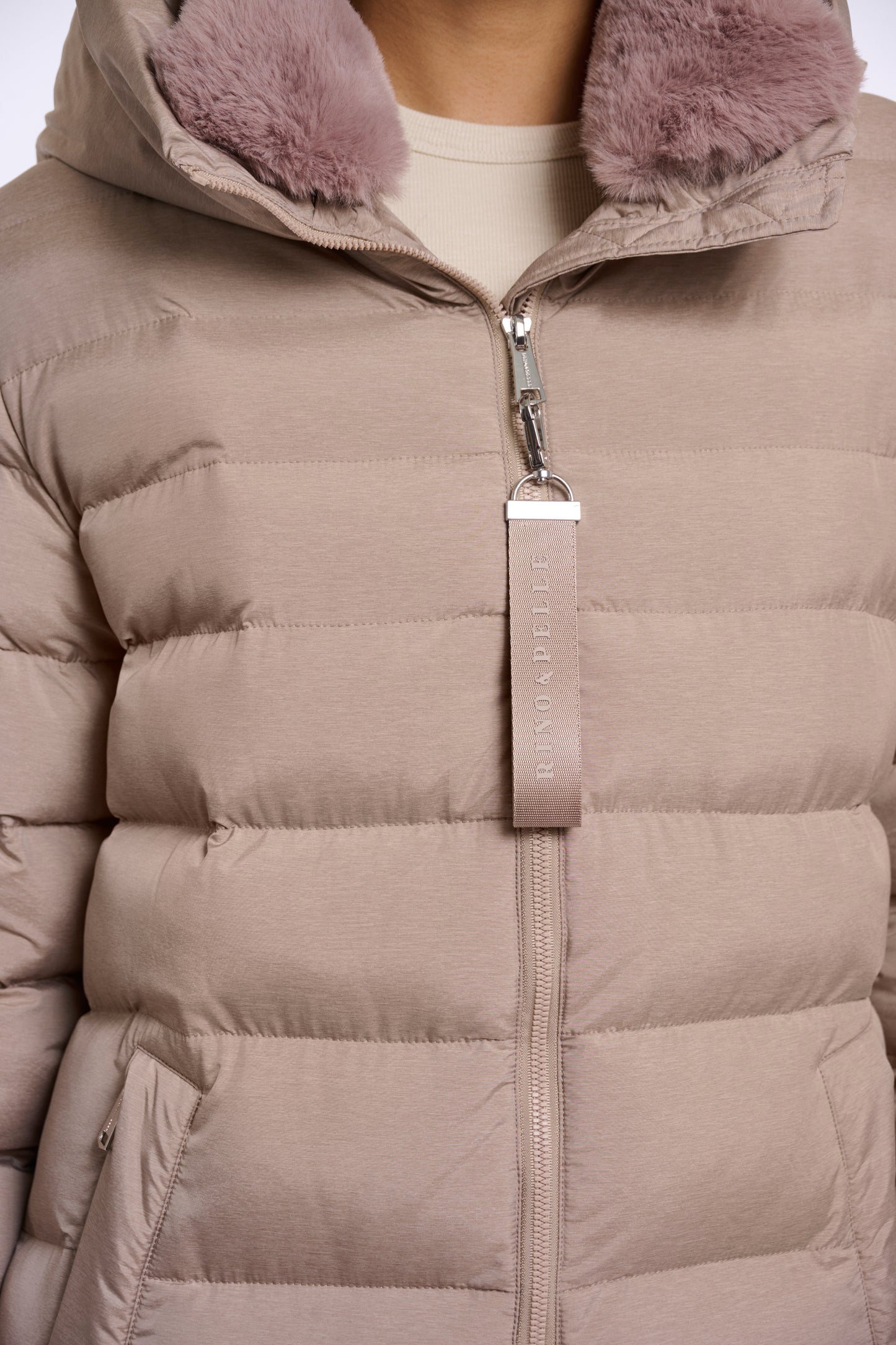 Rino & Pelle Hudson Padded Coat Mocha Latte