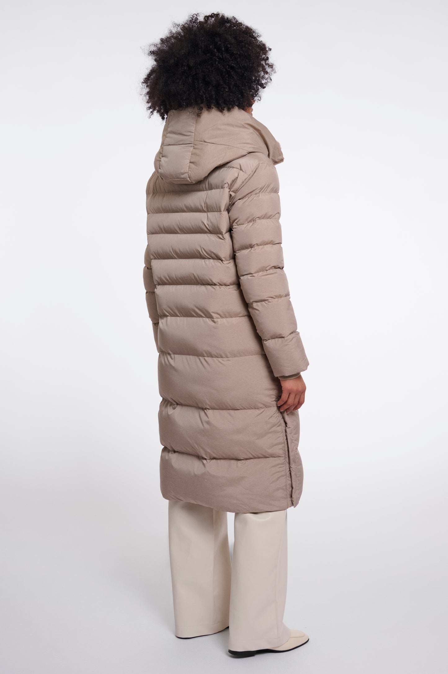 Rino & Pelle Hudson Padded Coat Mocha Latte