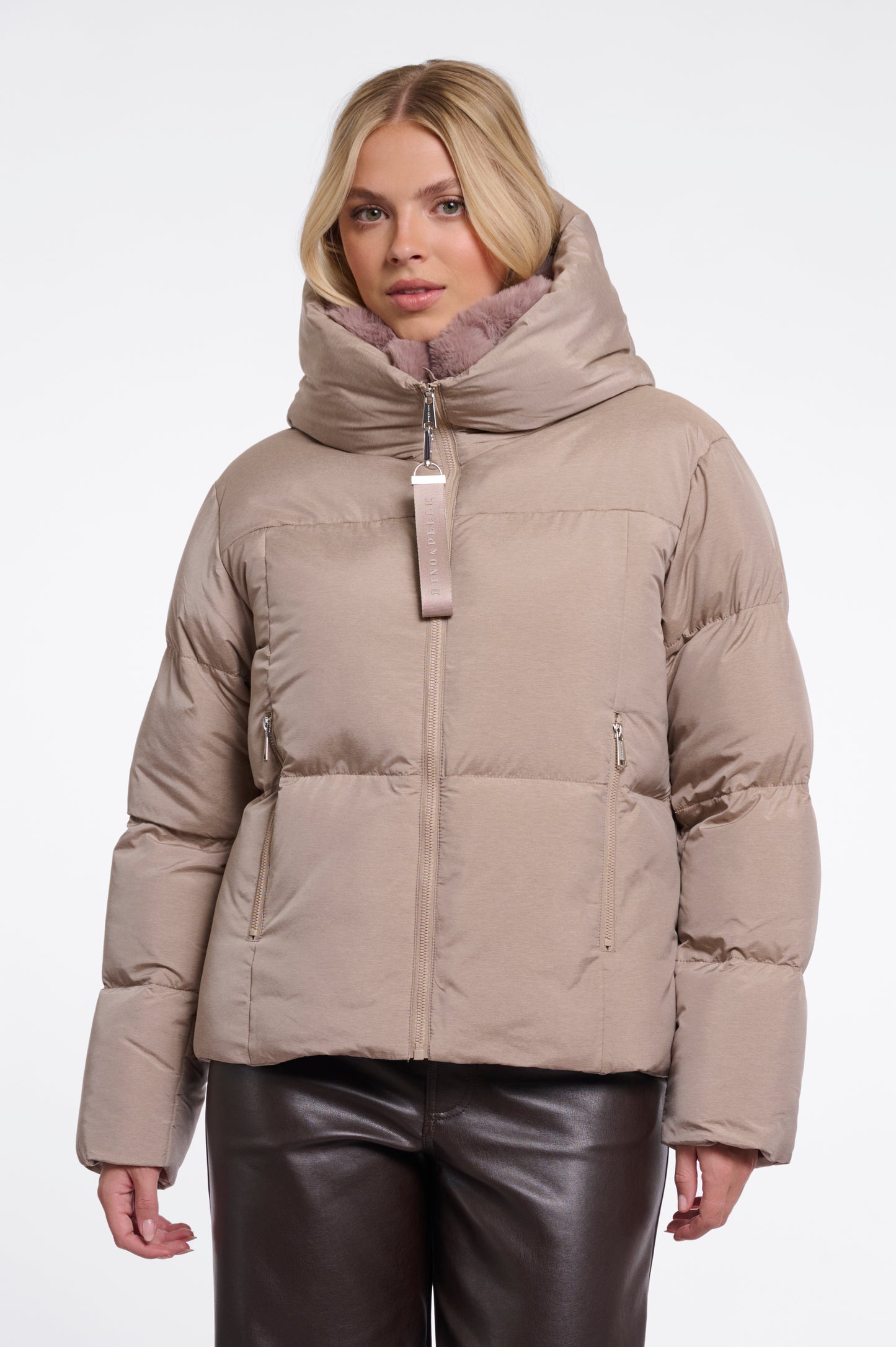 Rino & Pelle Joni Padded Jacket Mocha Latte