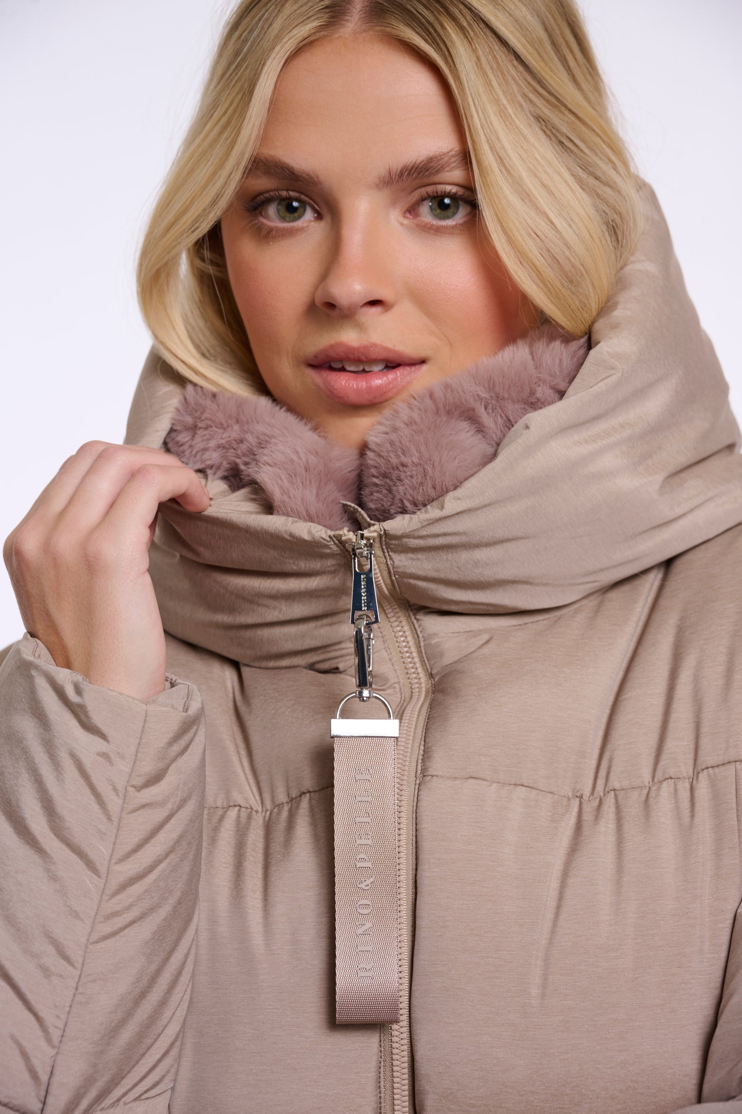 Rino & Pelle Joni Padded Jacket Mocha Latte