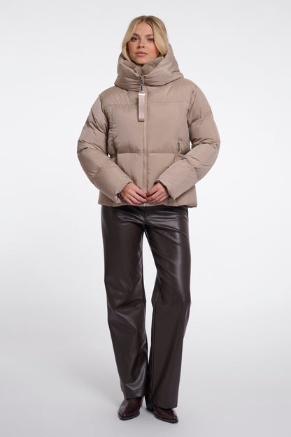 Rino & Pelle Joni Padded Jacket Mocha Latte