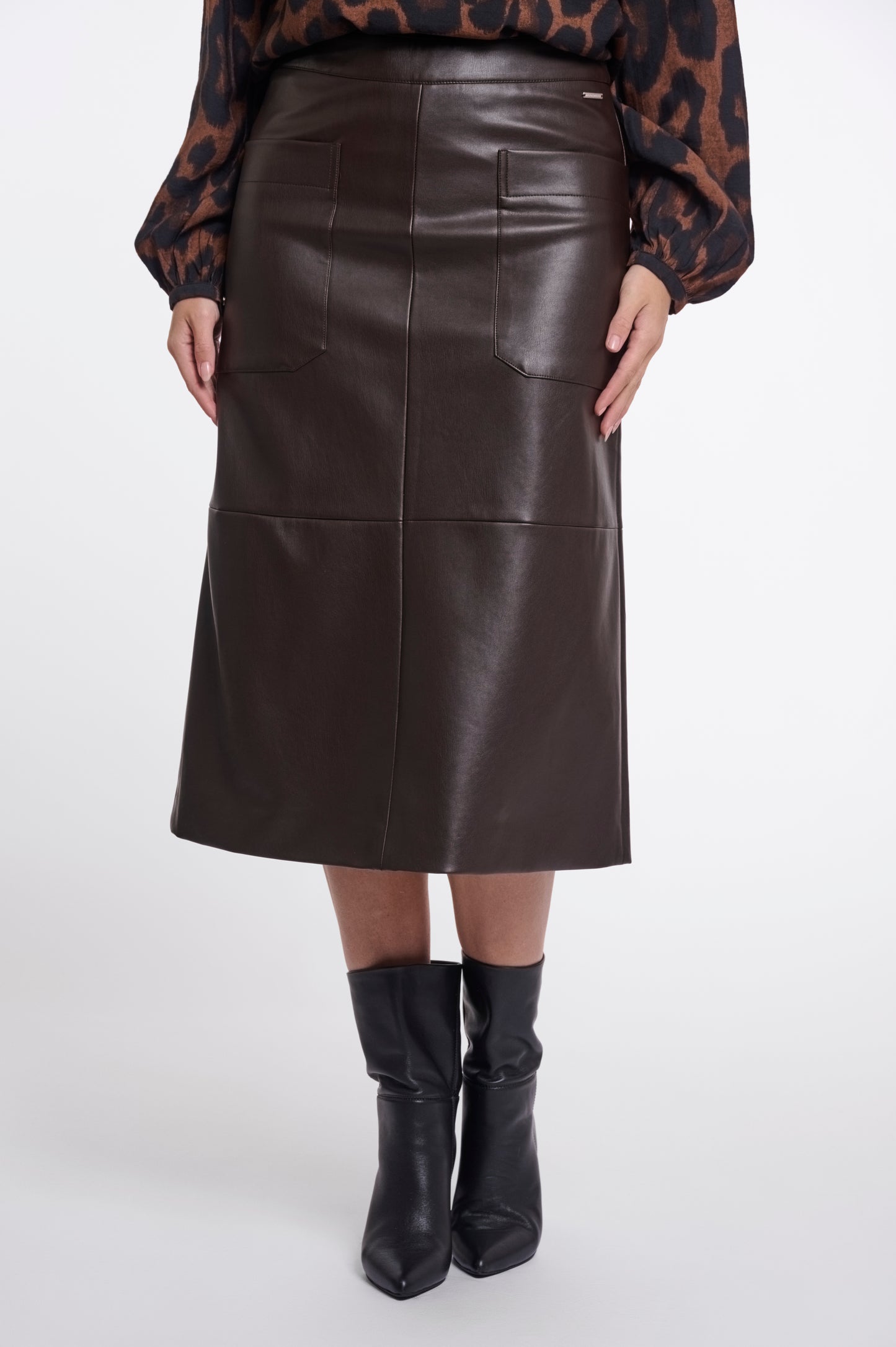 Rino & Pelle Almas Midi Skirt Peated
