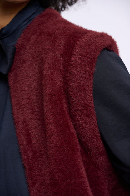 Rino & Pelle Elona Waistcoat-Sangria