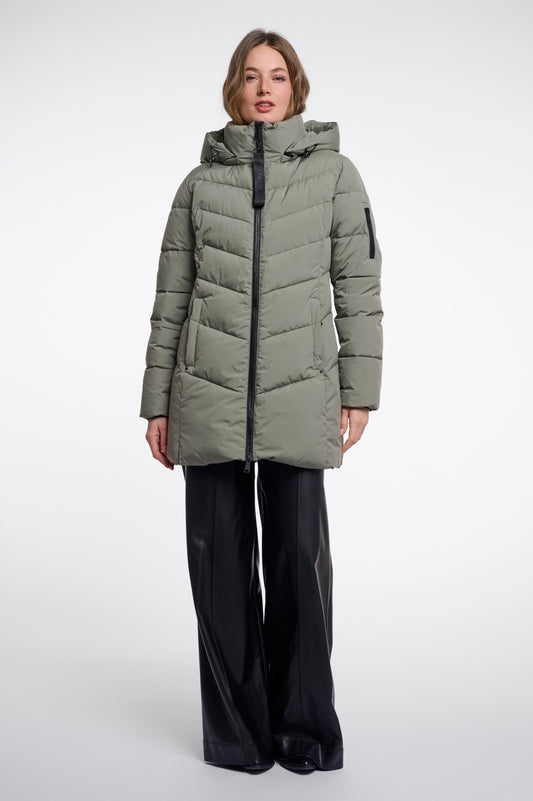 Rino & Pelle Yasmina Padded Jacket Misty Basil
