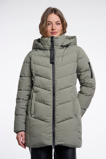 Rino & Pelle Yasmina Padded Jacket Misty Basil