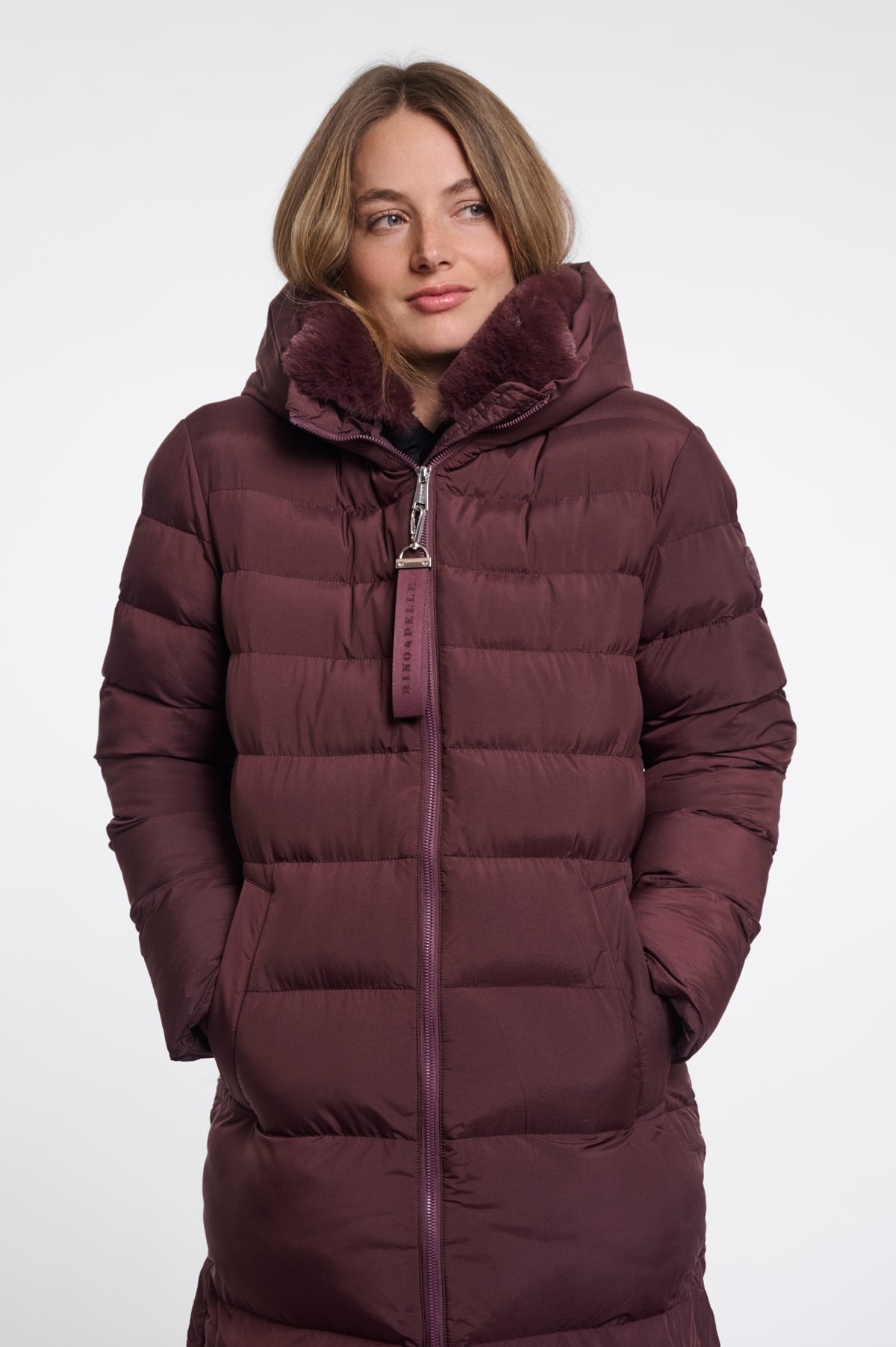Rino & Pelle Hudson Padded Coat Fudge Cloak