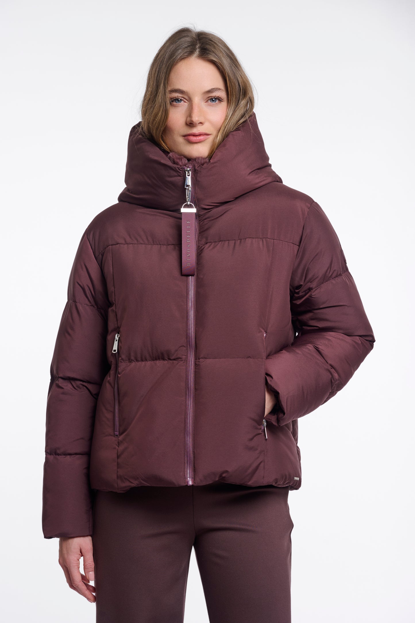 Rino & Pelle Joni Padded Jacket Fudge Cloak