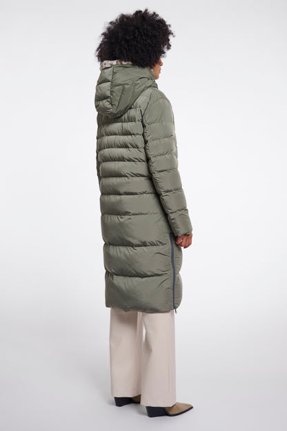 Rino & Pelle Keilafur Padded Coat Misty Basil