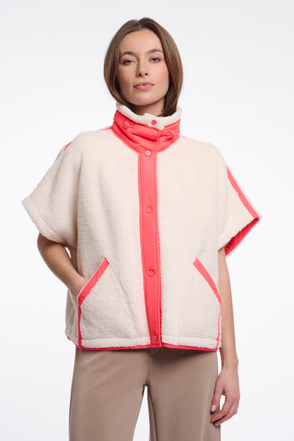 Rino & Pelle Zehra Waistcoat-Birch Pink