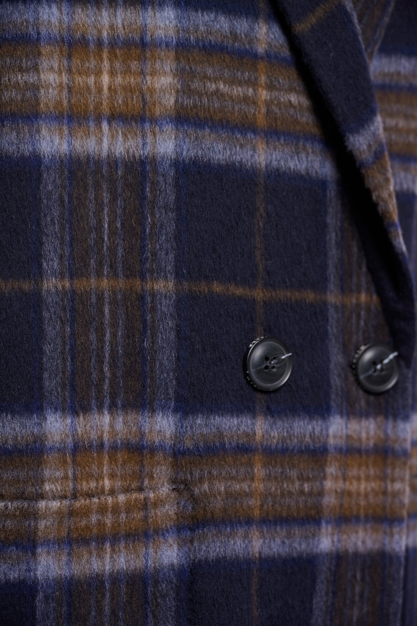 Rino & Pelle Adria Reversible Coat-Dark Navy