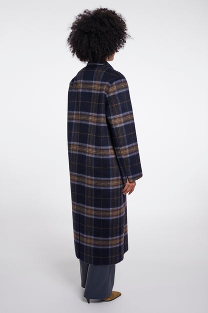 Rino & Pelle Adria Reversible Coat-Dark Navy
