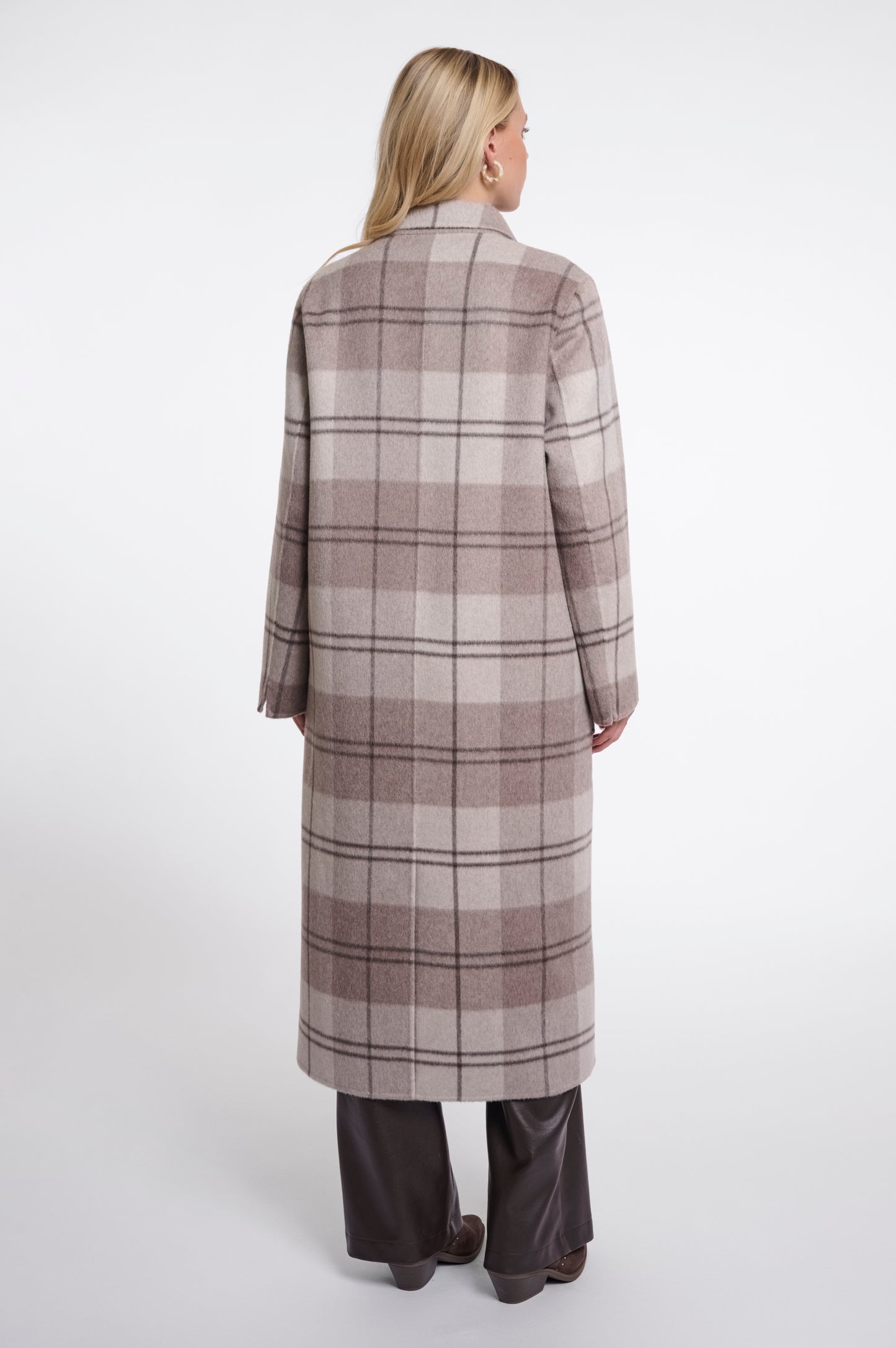 Rino & Pelle Adria Double Reversible Coat-Soft Oat