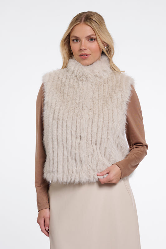 Rino & Pelle Dava Gilet -Birch