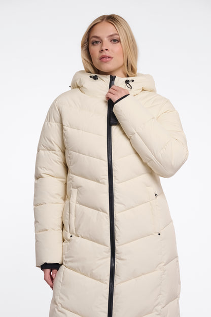 Rino & Pelle Zendaya Padded Hood Coat Birch