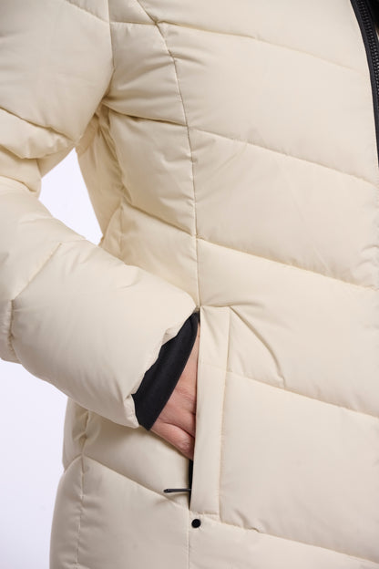 Rino & Pelle Zendaya Padded Hood Coat Birch