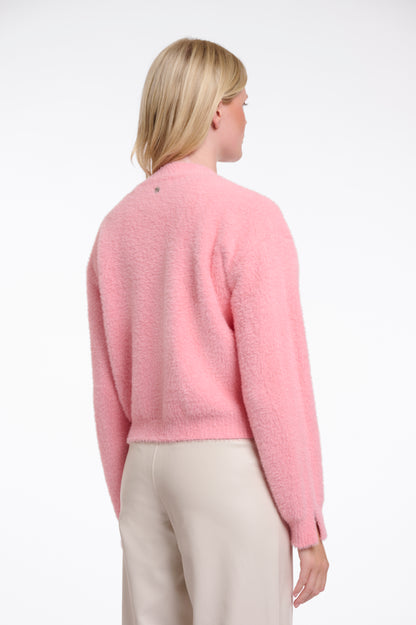 Rino & Pelle Isarea Short V-neck Cardigan Cotton Candy