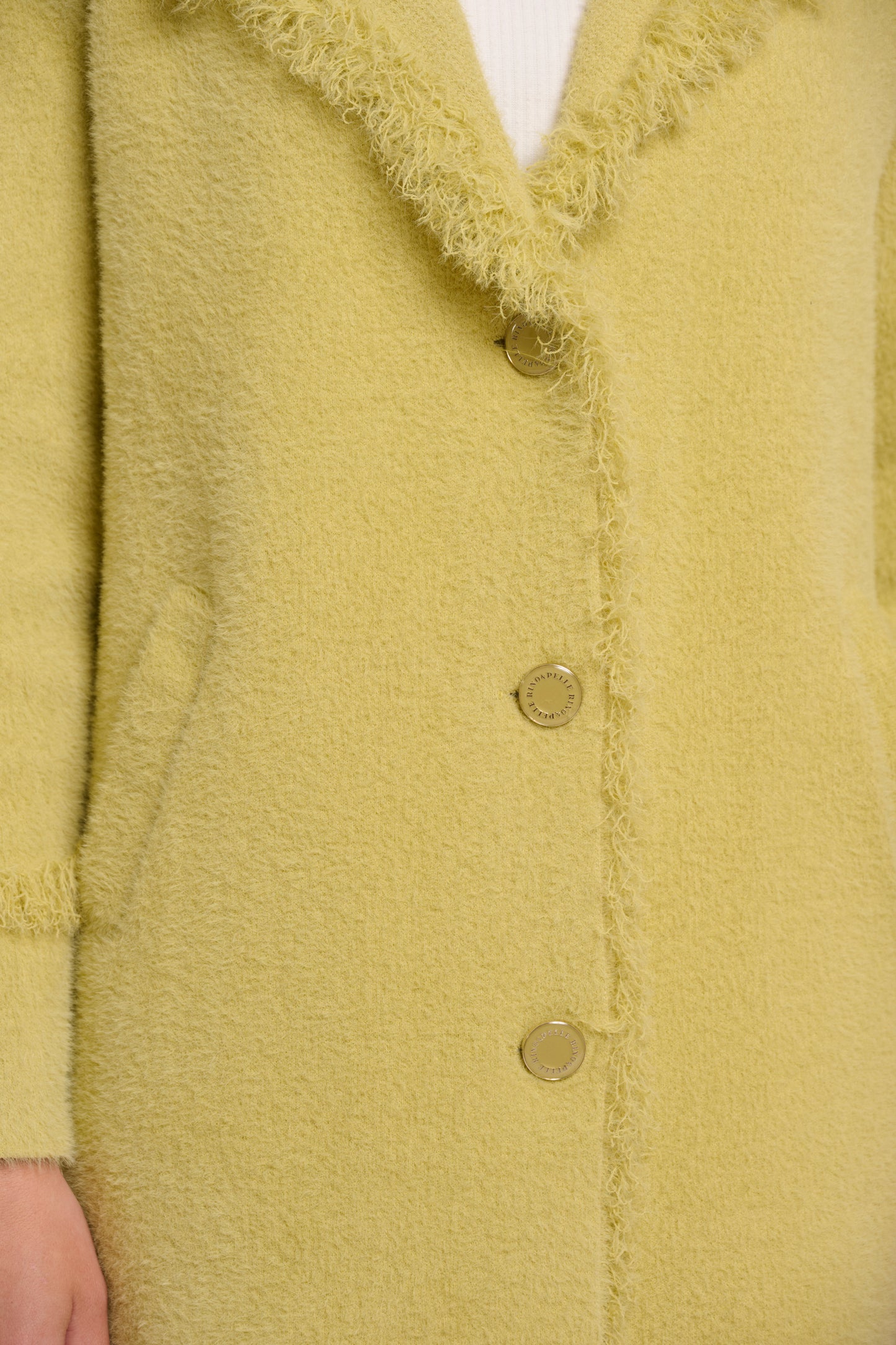 Rino & Pelle Joanna Single Breasted Coat Green Curry