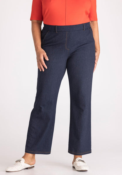 Frank Walder Ink Straight Trousers 102602