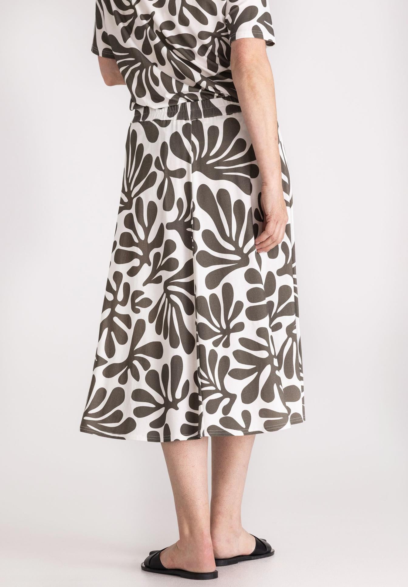 Frank Walder Patterned Skirt 602206