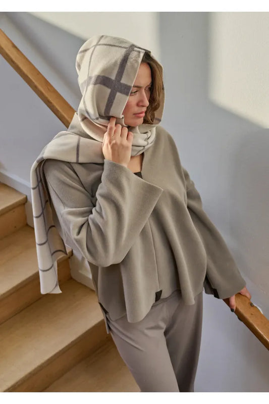 Henriette Steffensen Scarf W/Hood Clan