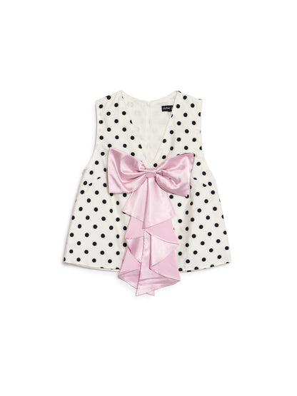 Sister Jane Cyndi Spot Jacquard Top
