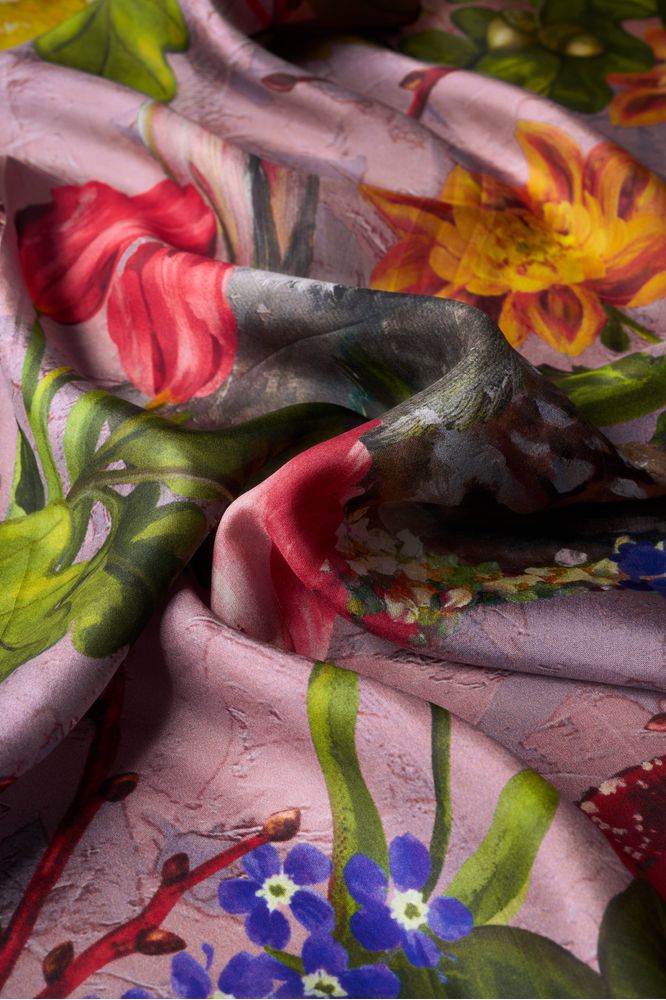 AW24 Powder Silk Scarf