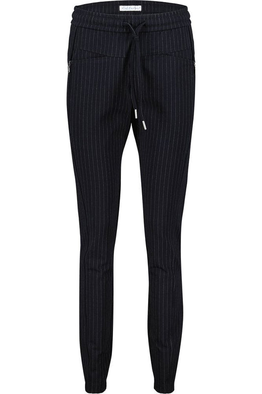 AW24 Red Button Tessy Pinstripe