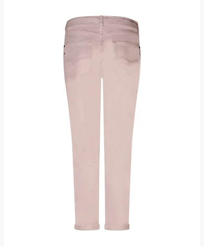 Red Button Tessy Cropped Jogger Ecru