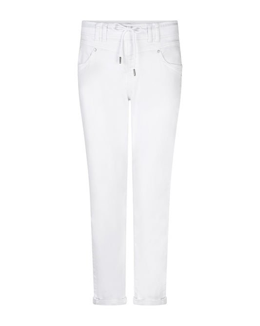 Red Button Tessy Jogger White