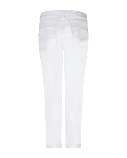 Red Button Tessy Jogger White