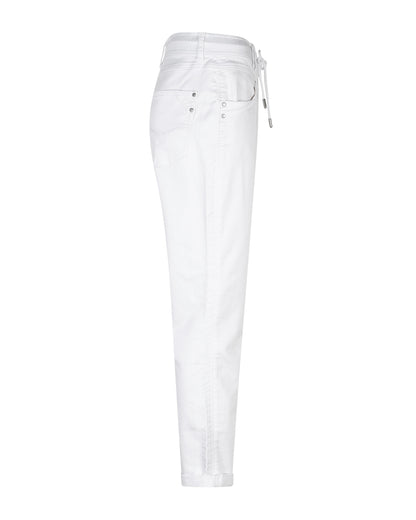 Red Button Tessy Jogger White