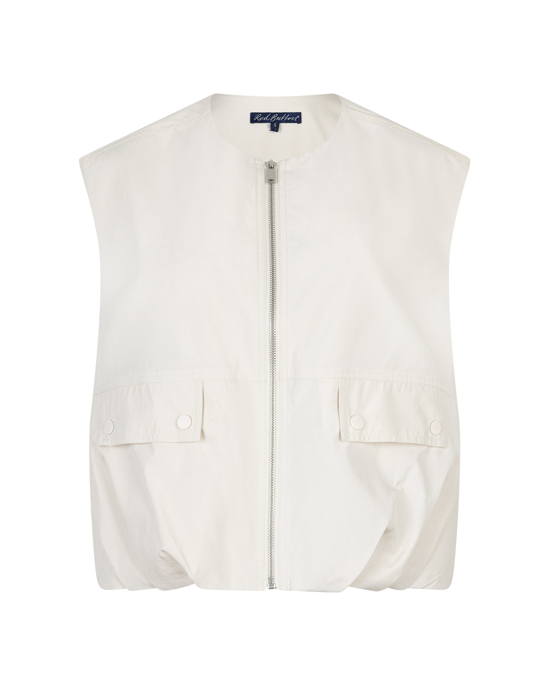 Red Button Ivy Waistcoat Pearl