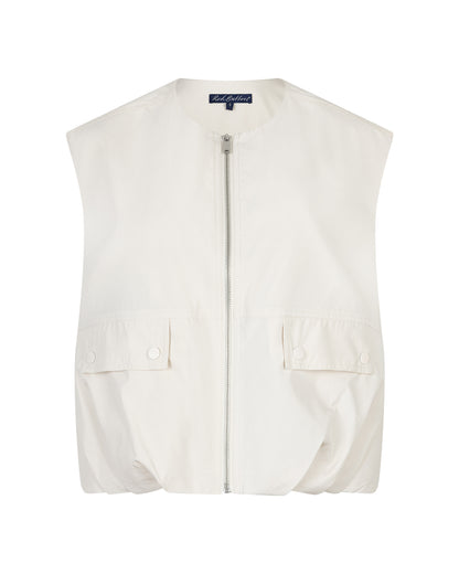 Red Button Ivy Waistcoat Pearl