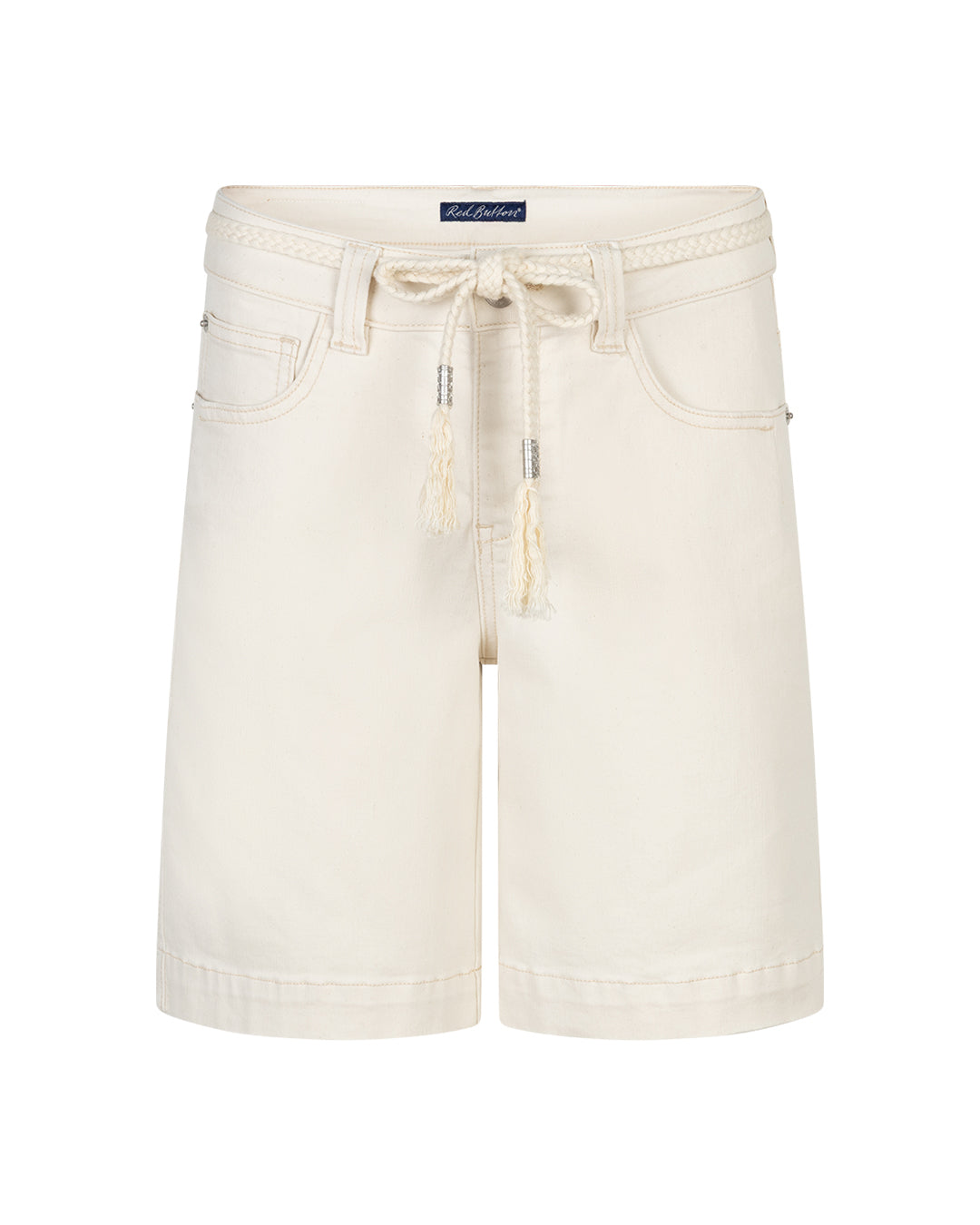 Red Button Colette Short & Belt