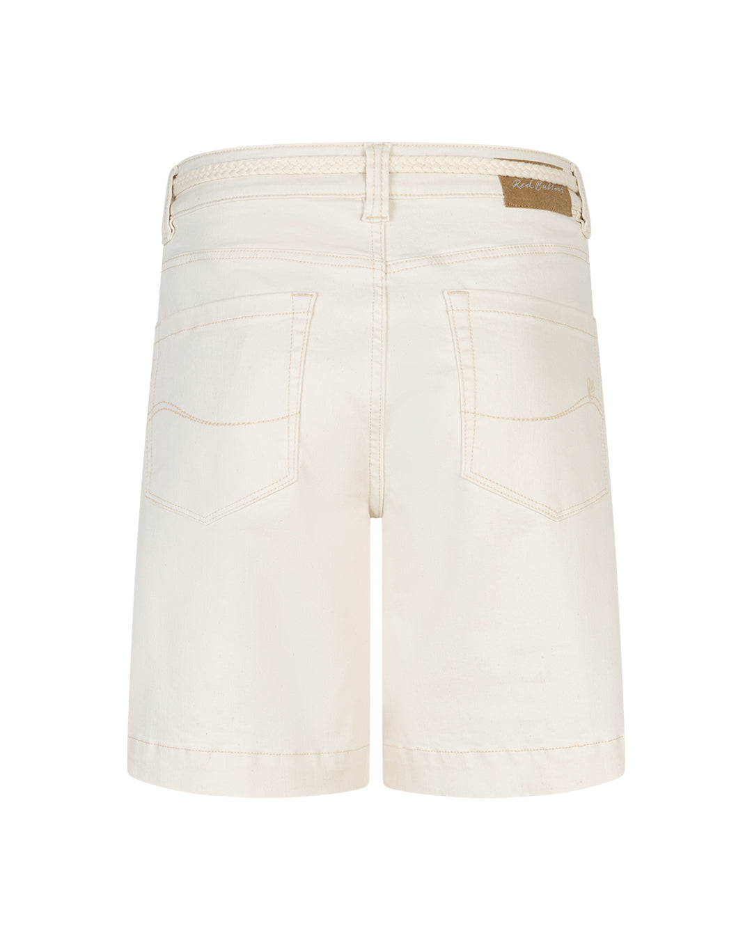 Red Button Colette Short & Belt